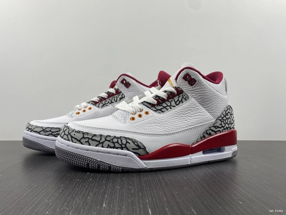 3 Red Cardinal Jordan Retro - CT8532-126 0126